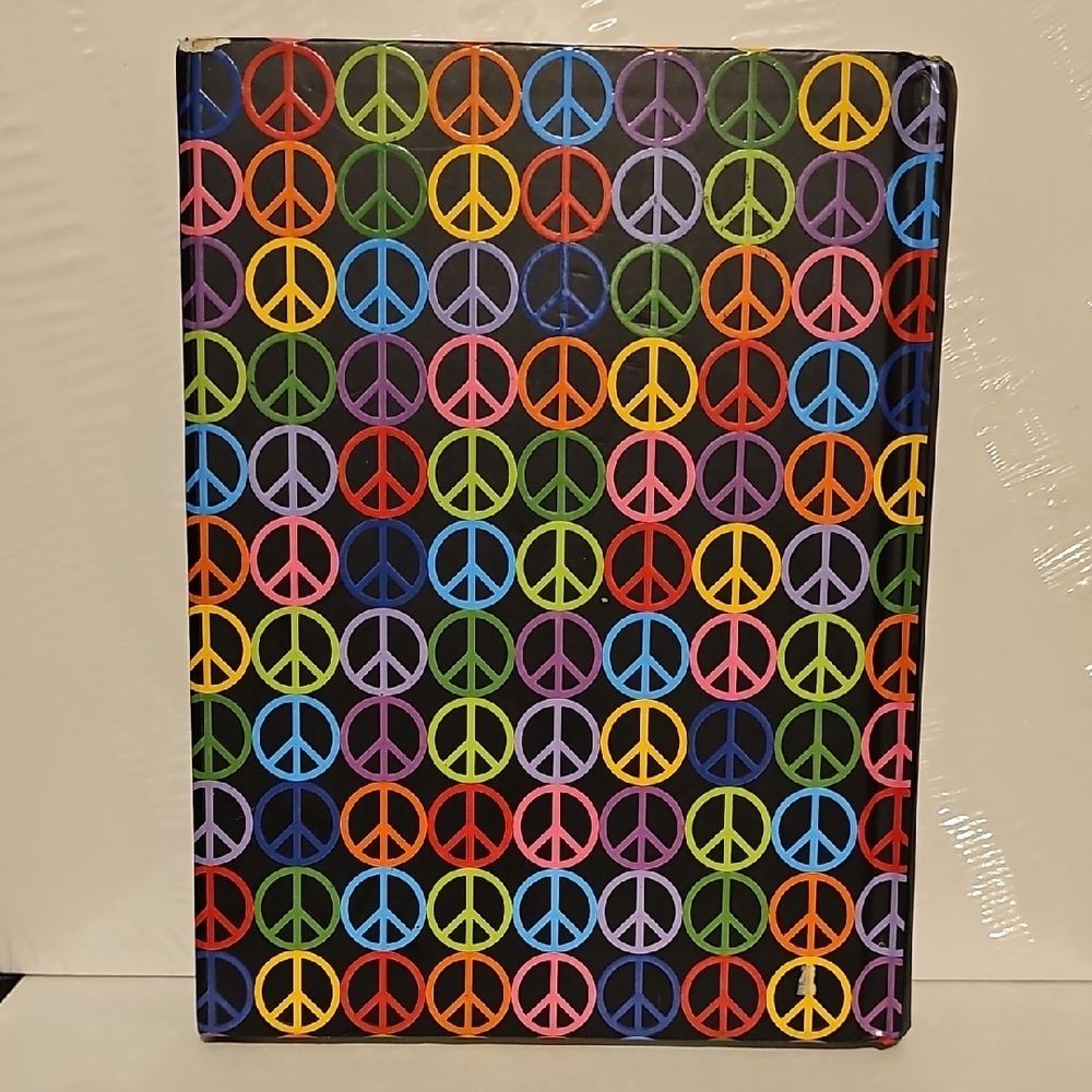 IMAGINE Journal- Colorful Peace Sign Notebook - Picture 2 of 5